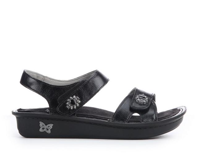 Women's ALEGRIA Vienna Sandals in Black Sapphire color
