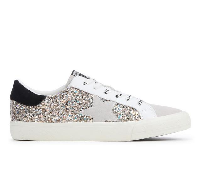 Women's VINTAGE HAVANA Mighty Sneakers in Silv/Glit/Gr/Wh color