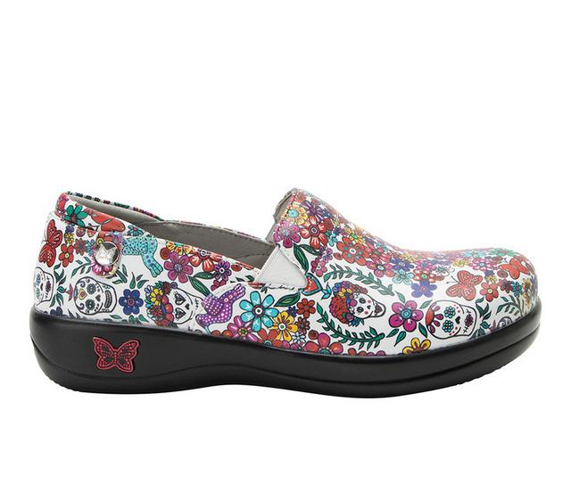 Women's ALEGRIA Keli Work Shoes in Ofrenda white color