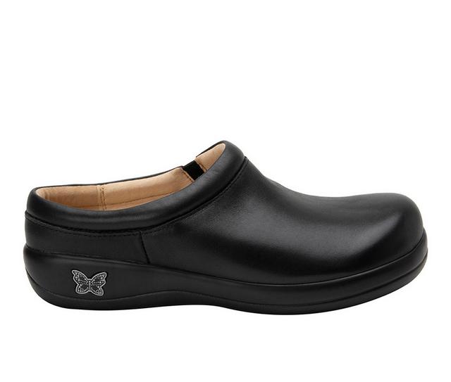 Women's ALEGRIA Keli Work Shoes in Black Nappa color