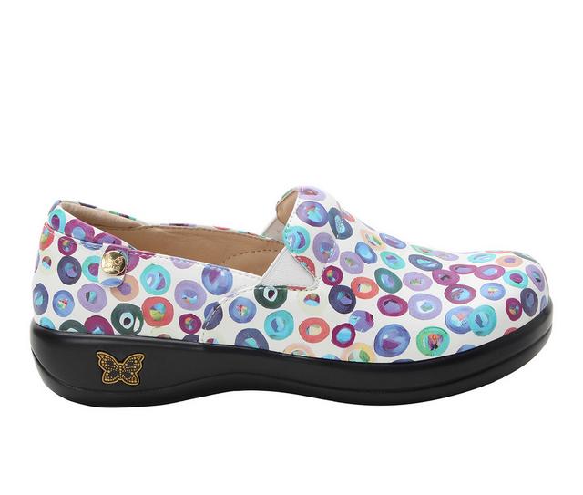 Women's ALEGRIA Keli Work Shoes in Blot To Trot color