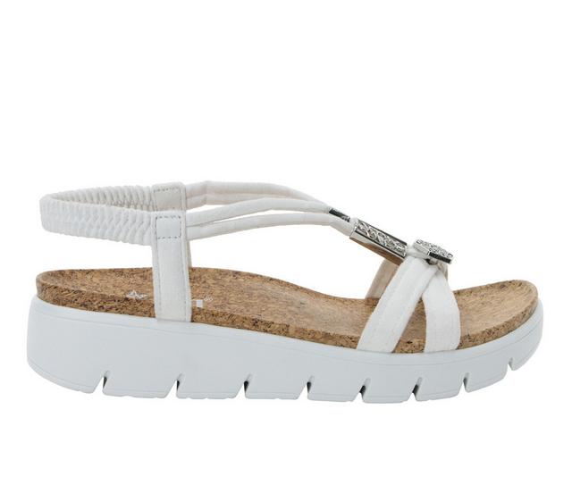 Women's ALEGRIA Roz in True White color