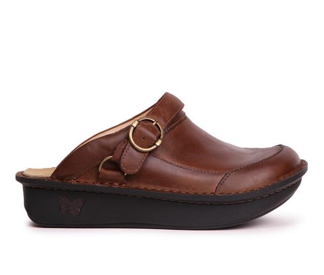 Women's ALEGRIA Seville in Oiled Brown color