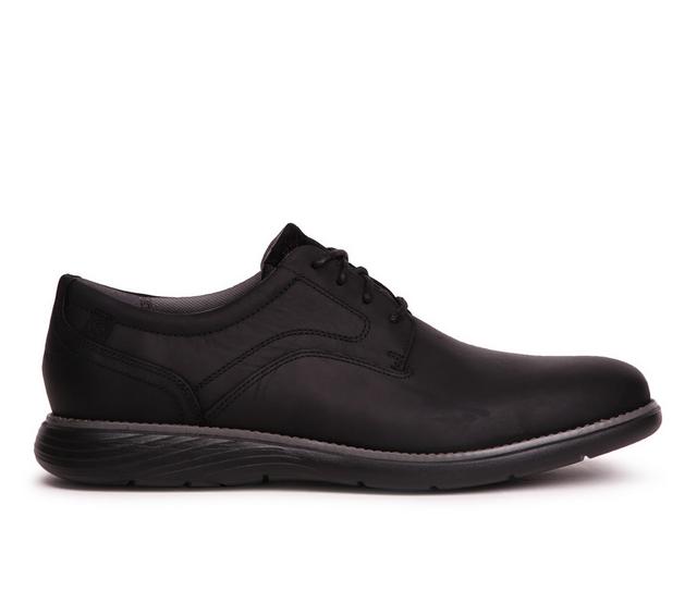 Men's Rockport Garett Plain Toe Dress Shoes in Black color