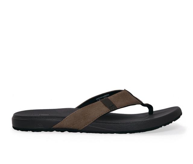 Men's Reef Cushion Bounce Phant Flip-Flops in Brown/Tan color