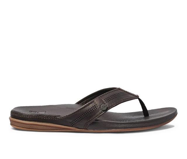 Men's Reef Cushion Bounce Lux Flip-Flops in Brown color