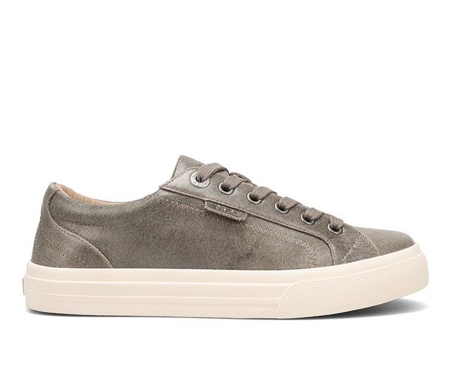 Women's TAOS Plim Soul Lux Sneakers in Olive Fatigue color