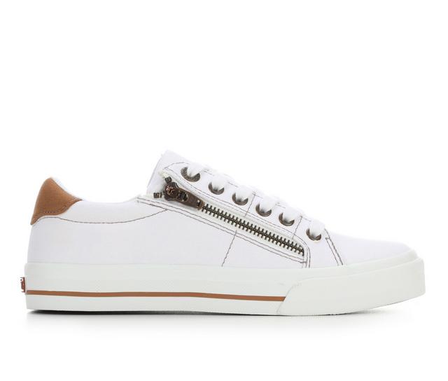 Women's TAOS Z Soul Casual Sneakers in White/Golden color