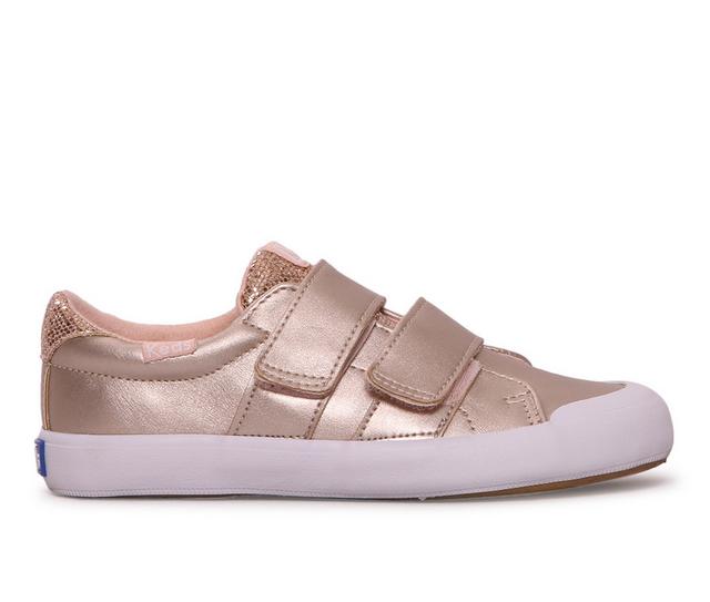 Girls' Keds Infant & Toddler & Little Kid Courtney Slip-On Sneakers in Gold color