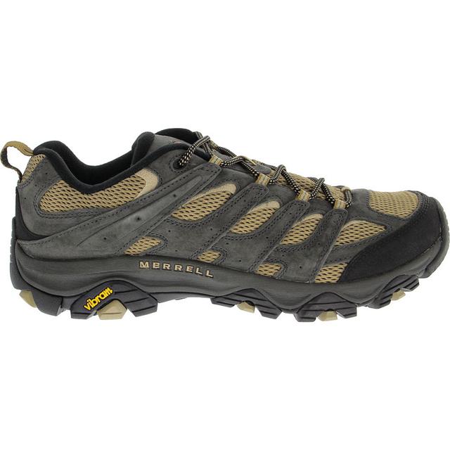 Men's Merrell Moab 3 Vent Hiking Shoes in BUTTERNUT/BELUG color