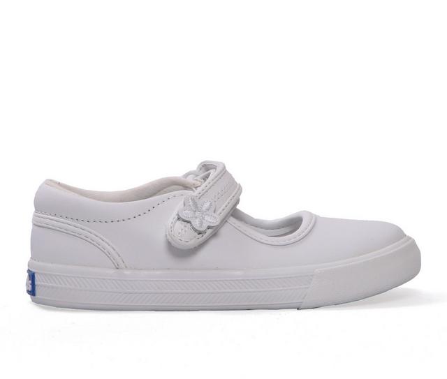 Girls' Keds Infant & Toddler & Little Kid Ella Mary Jane in White color