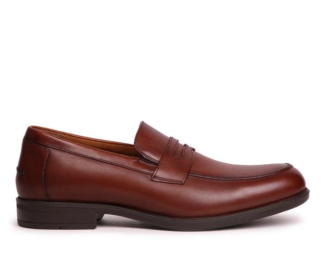 Men's Florsheim Midtown Penny Dress Shoes in Cognac color