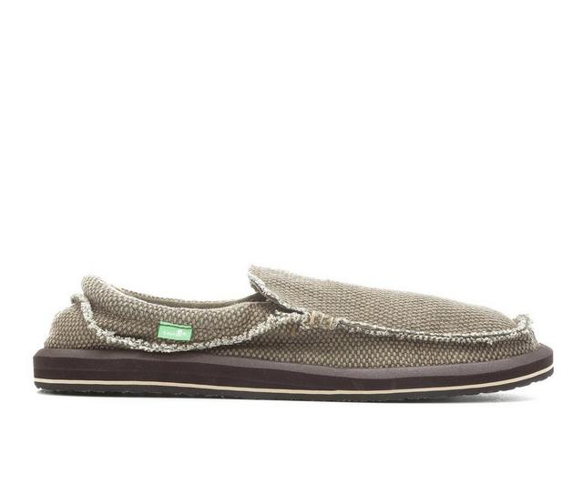 Men's Sanuk Chiba Casual Shoes in Brown color