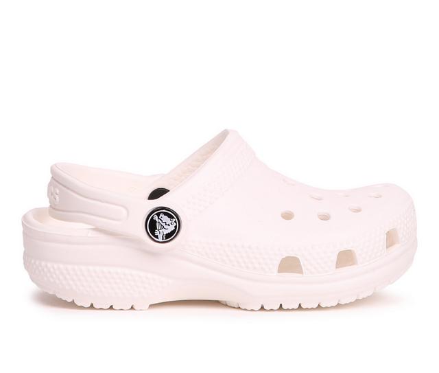 Kids' Crocs Toddler & Big Kid Classic T Clogs in White color