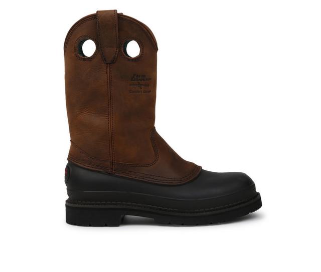 Men's Georgia Boot Mud Dog Work Boots in Tan color