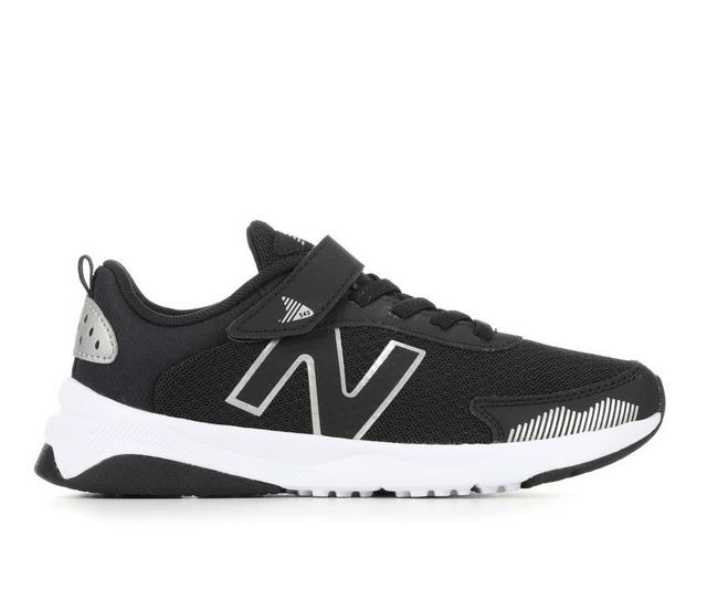 Boys' New Balance Boys New Balance Little Kid 545 10.5-3 Running Shoes in BlK/Wht/Silver color