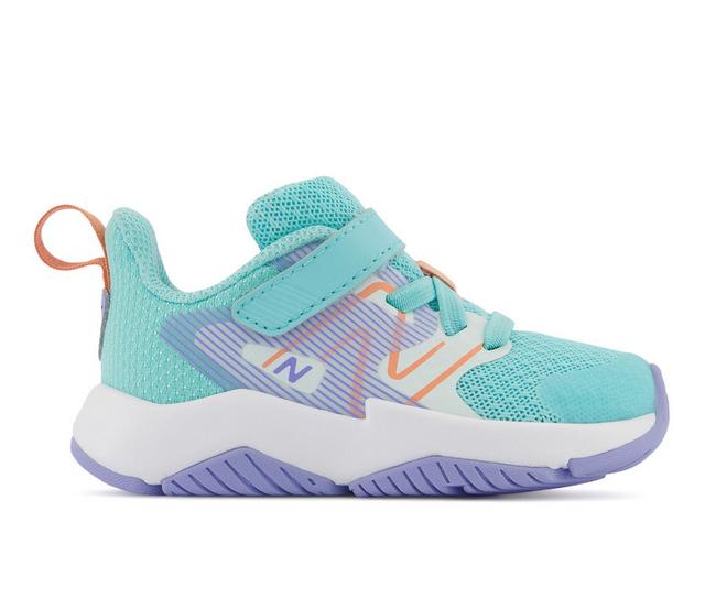 Girls' New Balance Toddler Rave Run Running Shoes in Surf color