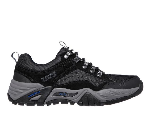 Men's Skechers Arch Fit Recon Harbin 204411 Hiking Boots in Grey color