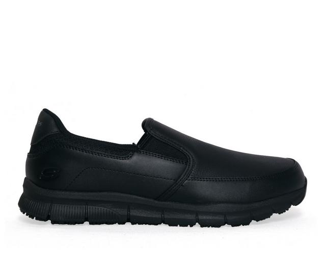 Men's Skechers Work Groton Safety Shoes in Black color