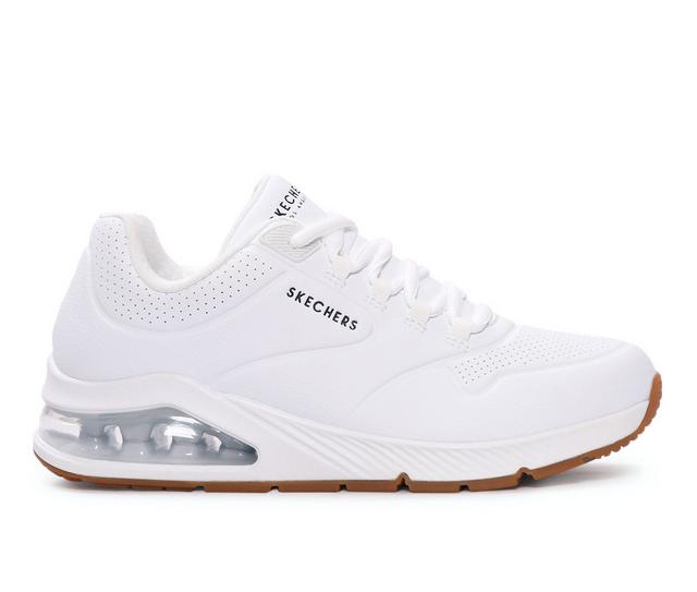 Women's Skechers Street Uno 2 Air Around You in White color