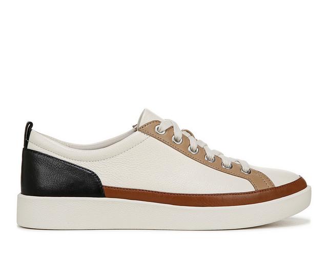 Women's Vionic Winny Sneakers in Ivory/Black color