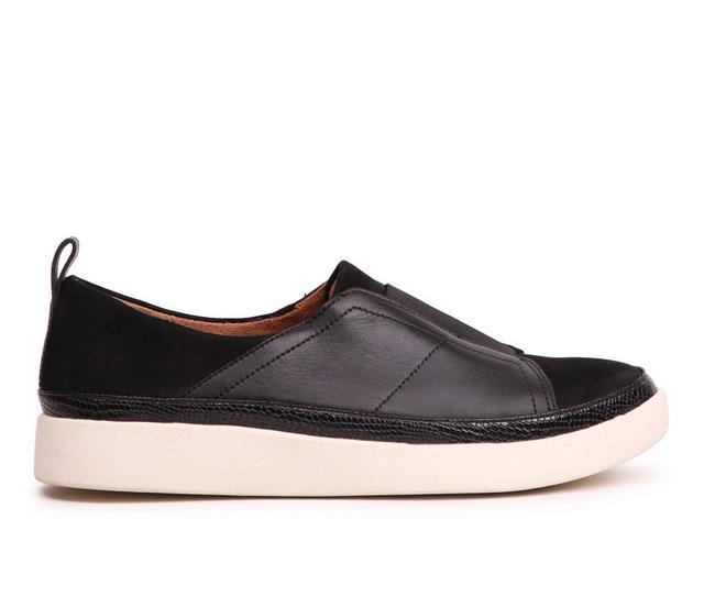 Women's Vionic Zinah Slip-On Sneakers in Black color