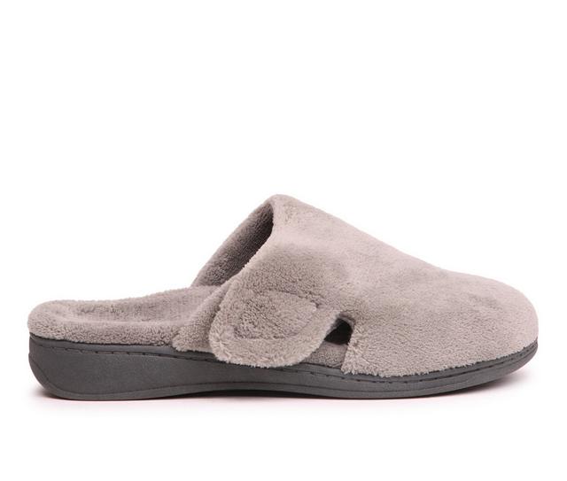 Women's Vionic Gemma-V Slippers in Light Grey color