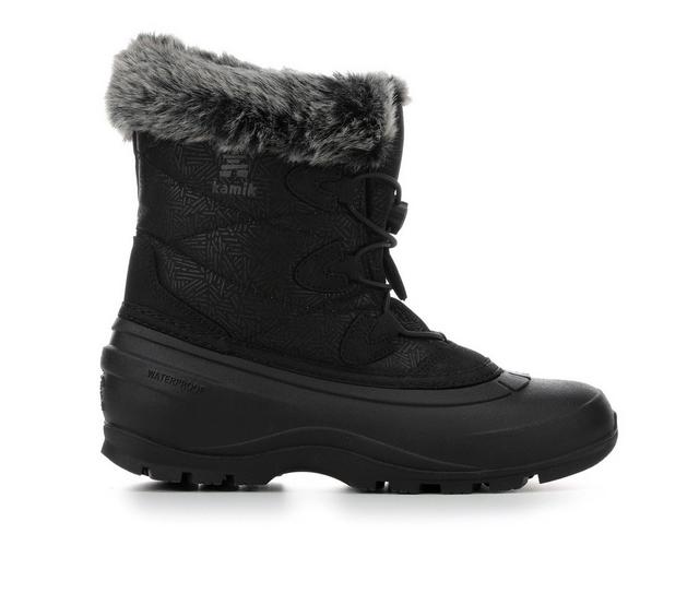 Women's Kamik Momentum L2 Winter Boots in Black color