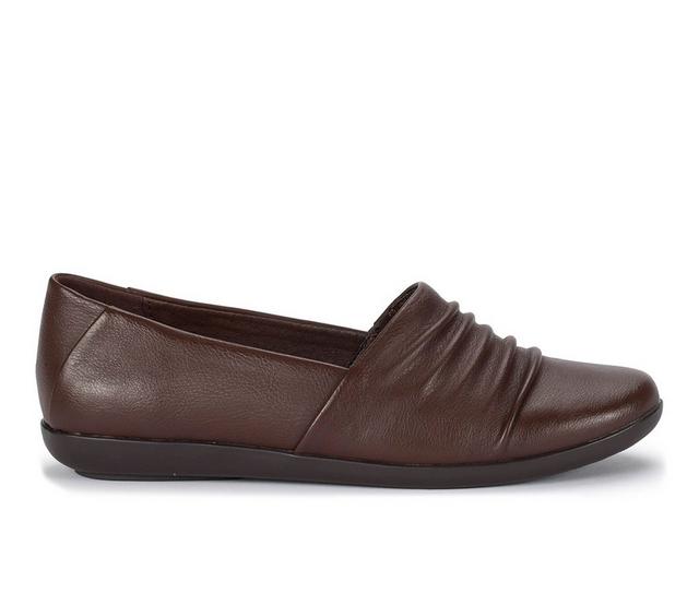 Women's Baretraps Piper Flats in Dark Brown Wide color