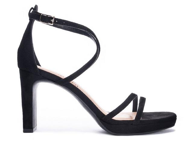 Women's Chinese Laundry Taryn Dress Sandals in Black color