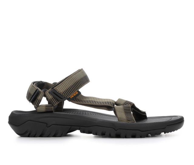 Men's Teva Hurricane XLT2 Outdoor Sandals in Ladder Olive color