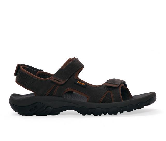 Men's Teva Katavi 2 Sandal Flip-Flops in Black Olive color