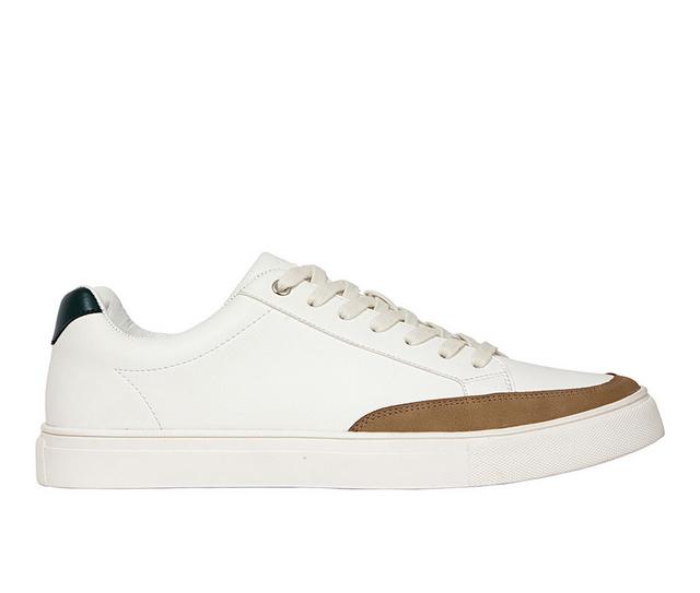 Men's Deer Stags Montie Sneakers in White/Taupe/Grn color