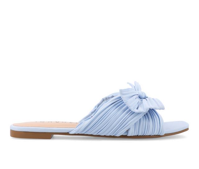 Women's Journee Collection Serlina Sandals in Light Blue color