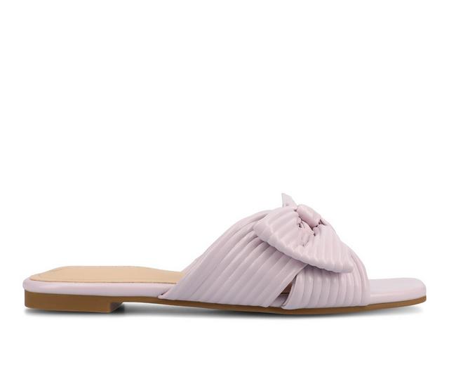 Women's Journee Collection Serlina Sandals in Lilac color
