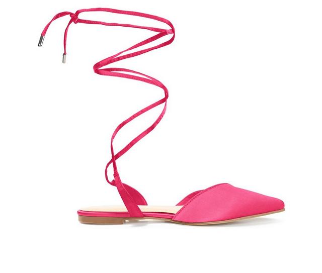 Women's Journee Collection Theia Flats in Pink color