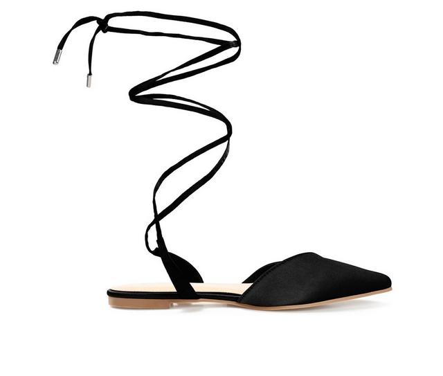 Women's Journee Collection Theia Flats in Black color