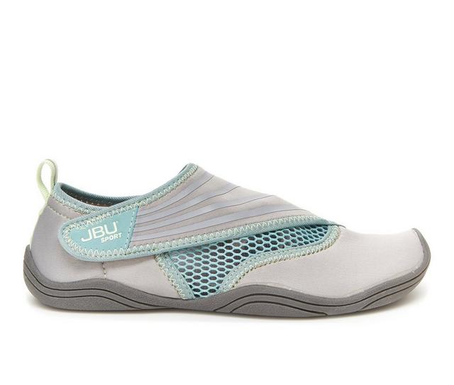 Women's JBU Ariel Water Shoes in Lt Grey/Teal color