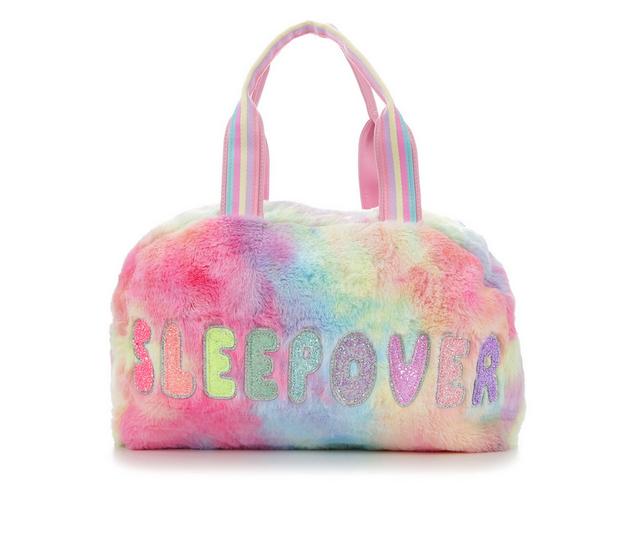 OMG Accessories Sleepover Duffel Bag in Bubble Gum color