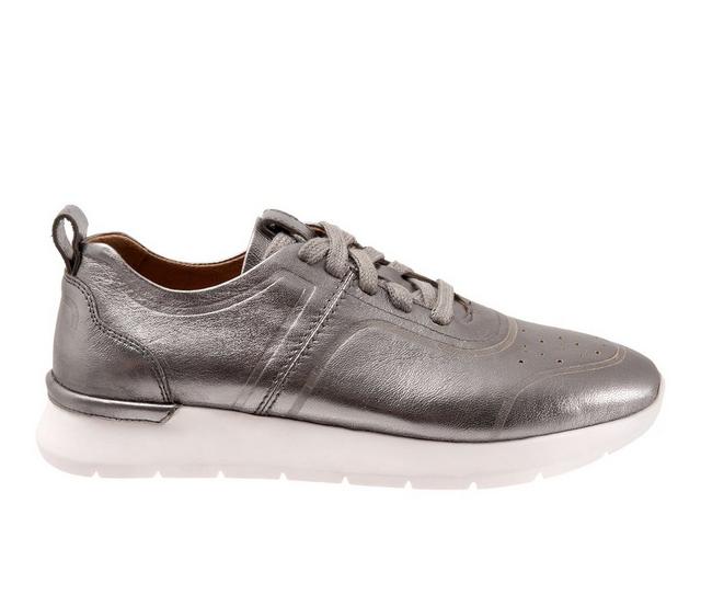 Women's Softwalk Stella Fashion Sneakers in Platinum color