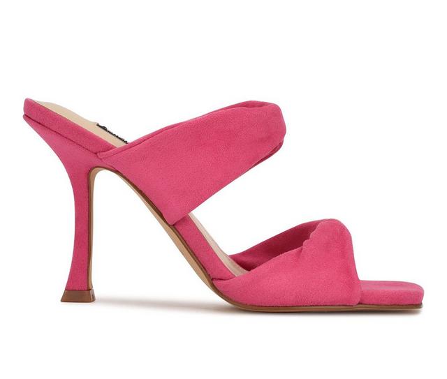 Women's Nine West Seeya Dress Sandals in Pink color