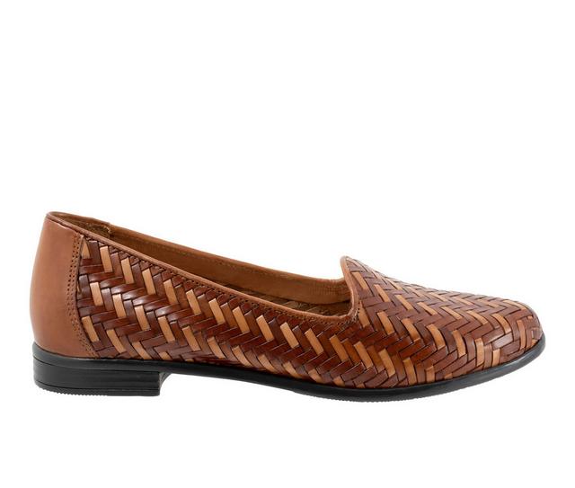 Women's Trotters Liz III Flats in Brown Multi color