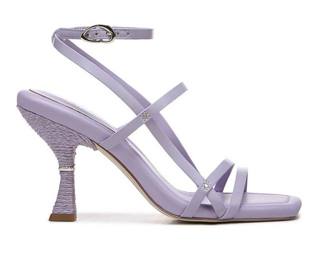 Women's Franco Sarto Rebel Heeled Dress Sandals in Lilac color