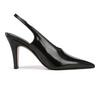 Black Faux Lthr