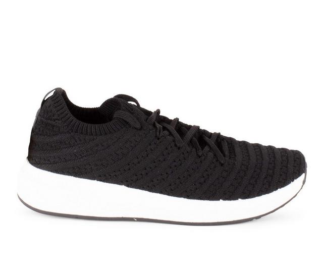 Women's Danskin Bloom Sneakers in Black color