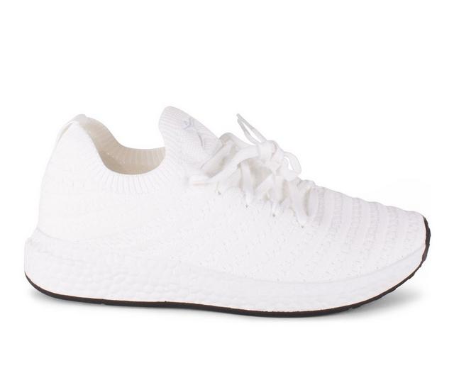 Women's Danskin Bloom Sneakers in White color