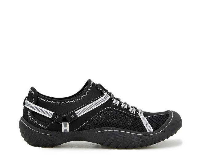 Women's JBU Tahoe Water Shoes in Black/White color