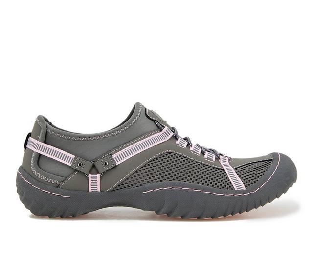 Women's JBU Tahoe Water Shoes in Grey/Petal color