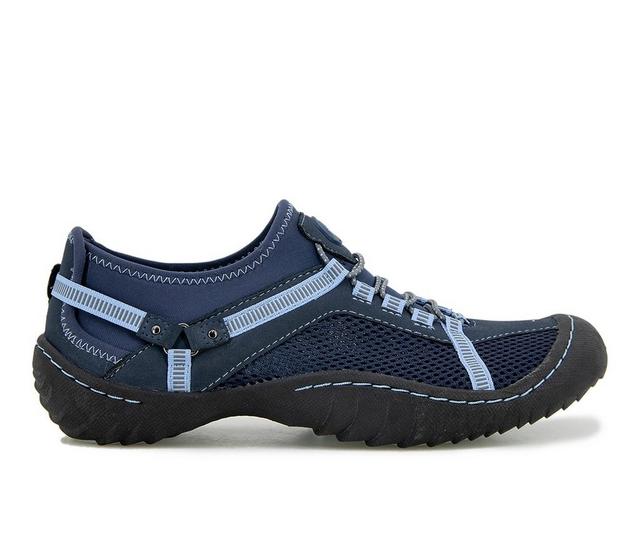 Women's JBU Tahoe Water Shoes in Navy/Stone Blue color
