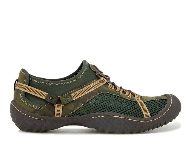 Women's JBU Tahoe Water Shoes in Camo/Tan color